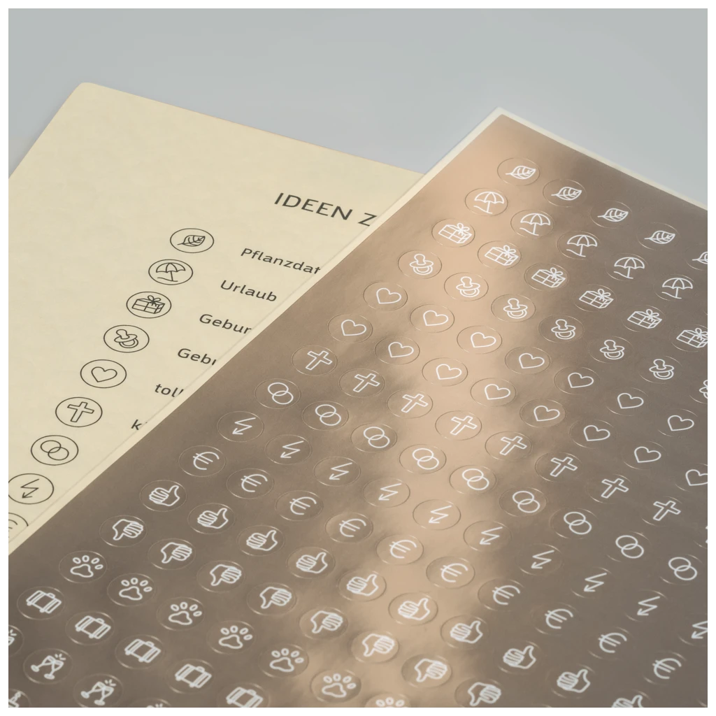 10-Jahres-Kalender Premium 2027-2036 „10 Years of Moments“ | A4, Kunstleder