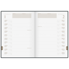 10-Jahres-Kalender Premium 2027-2036 „10 Years of Moments“ | A4, Kunstleder