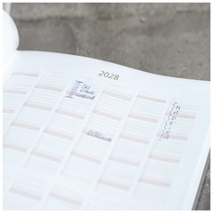 10-Jahres-Kalender Premium 2027-2036 „10 Years of Moments“ | A4, Kunstleder