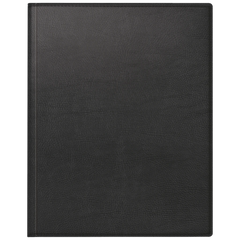 Buchkalender Premium Mod. Managerkalender TM 2027 | 20,5×26 cm, Kunstleder, schwarz