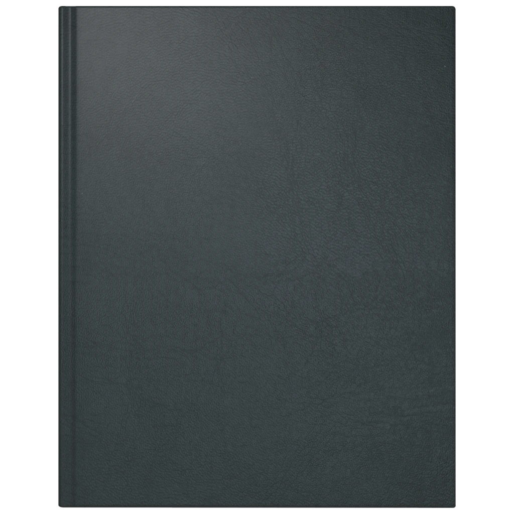 Buchkalender Premium Mod. Managerkalender TM 2027 | 20,5×26 cm, Kunstleder, schwarz
