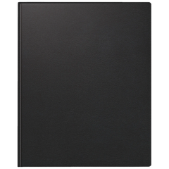 Buchkalender 2027 | 20,8×25,8 cm, Kunststoff, schwarz