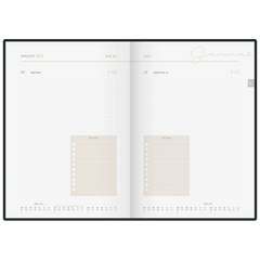 Buchkalender Premium Young Line 2027 „Confetti“ | A5, Papier