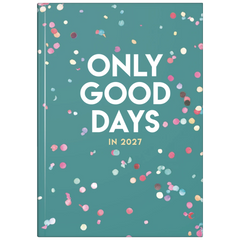 Buchkalender Premium Young Line 2027 „Confetti“ | A5, Papier