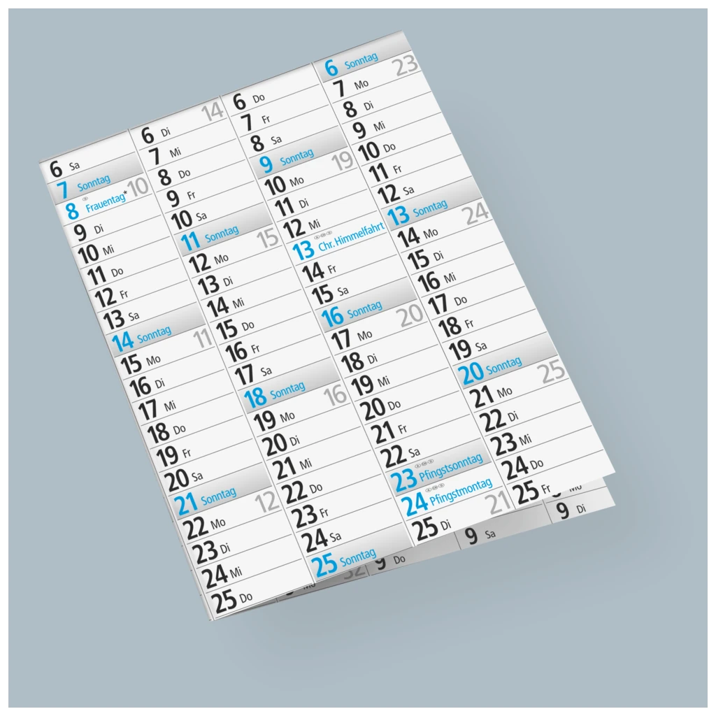 Plakatkalender 2027 | 70×47 cm
