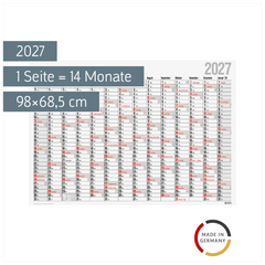 Plakatkalender Mod. Office I 2027 | 98×68,5 cm