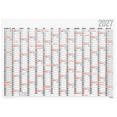 Plakatkalender Mod. Office I 2027 | 98×68,5 cm