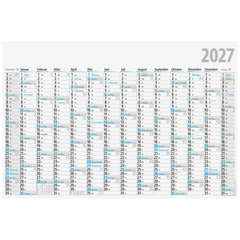 Plakatkalender 2027 | 102×68 cm