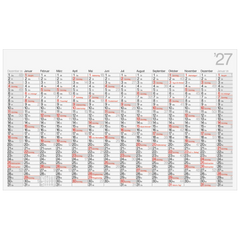 Plakatkalender Mod. Office II 2027 | 114×68,5 cm