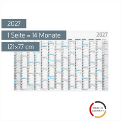 Plakatkalender 2027 | 121×77 cm