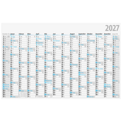 Plakatkalender 2027 | 121×77 cm