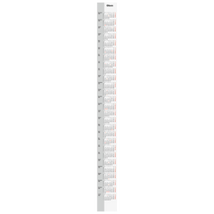 2-Jahres-Ersatzkalendarium 2027/2028 | 94×1320 mm