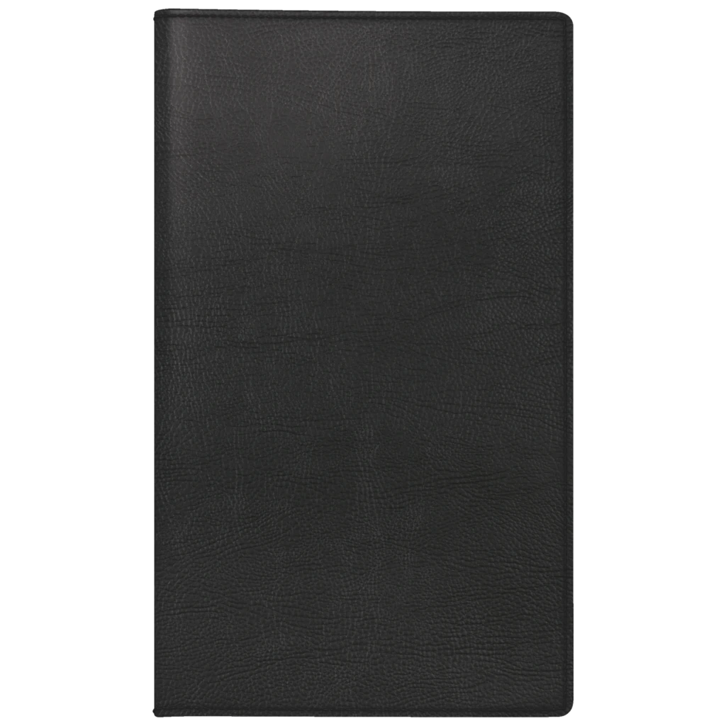 Taschenkalender Mod. TM 12 2027 | A6, Kunstleder, schwarz