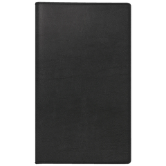 Taschenkalender Mod. Miniplaner d 15 2027 | A6, Kunstleder, schwarz