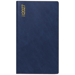 Taschenkalender Mod. Miniplaner d 15 2027 | A6, Kunststoff, dunkelblau
