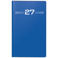 Taschenkalender Mod. M-Planer 2027 | A6, Kunststoff, blau