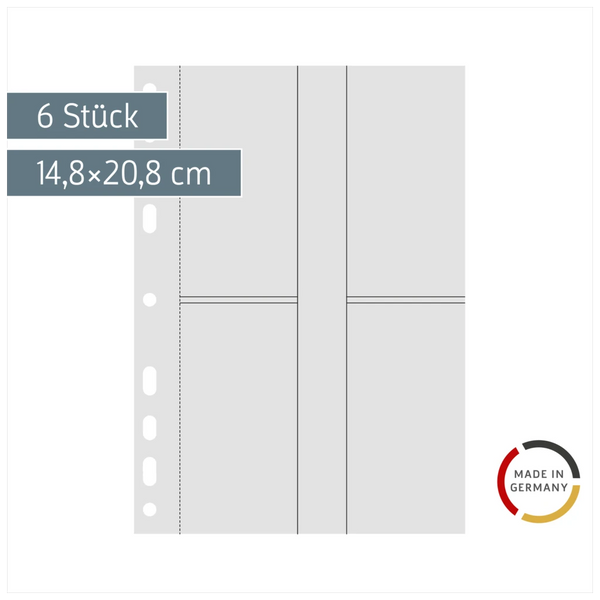 Visitenkarten-Sammeltaschen BUSINESS | 6 Stück