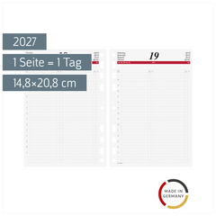 Tageskalendarium Timing 1 2027 | A5