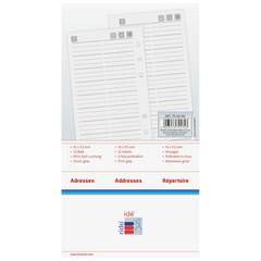 Adressen/Notizen Timing 2 | 9,3×17,2 cm