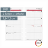 Wochenkalendarium Timing 2 2027 | 9,3×17,2 cm