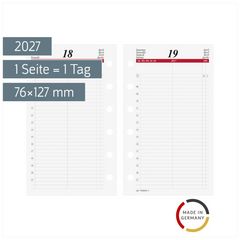 Tageskalendarium Timing 3 2027 | A7