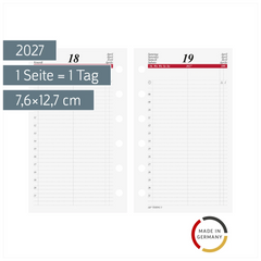 Tageskalendarium Timing 3 2027 | A7