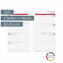 Wochenkalendarium Timing special 2027 | A6