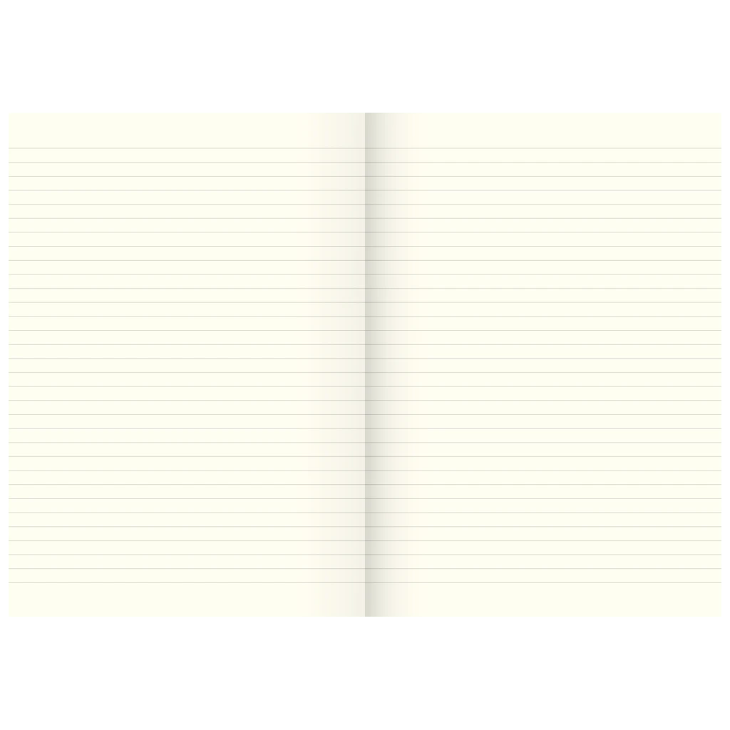 Geschäftsbuch | A4, 80 Seiten, liniert, Karton, magenta/hellblau