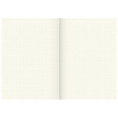 Geschäftsbuch | A4, 80 Seiten, kariert, Karton, magenta/hellblau