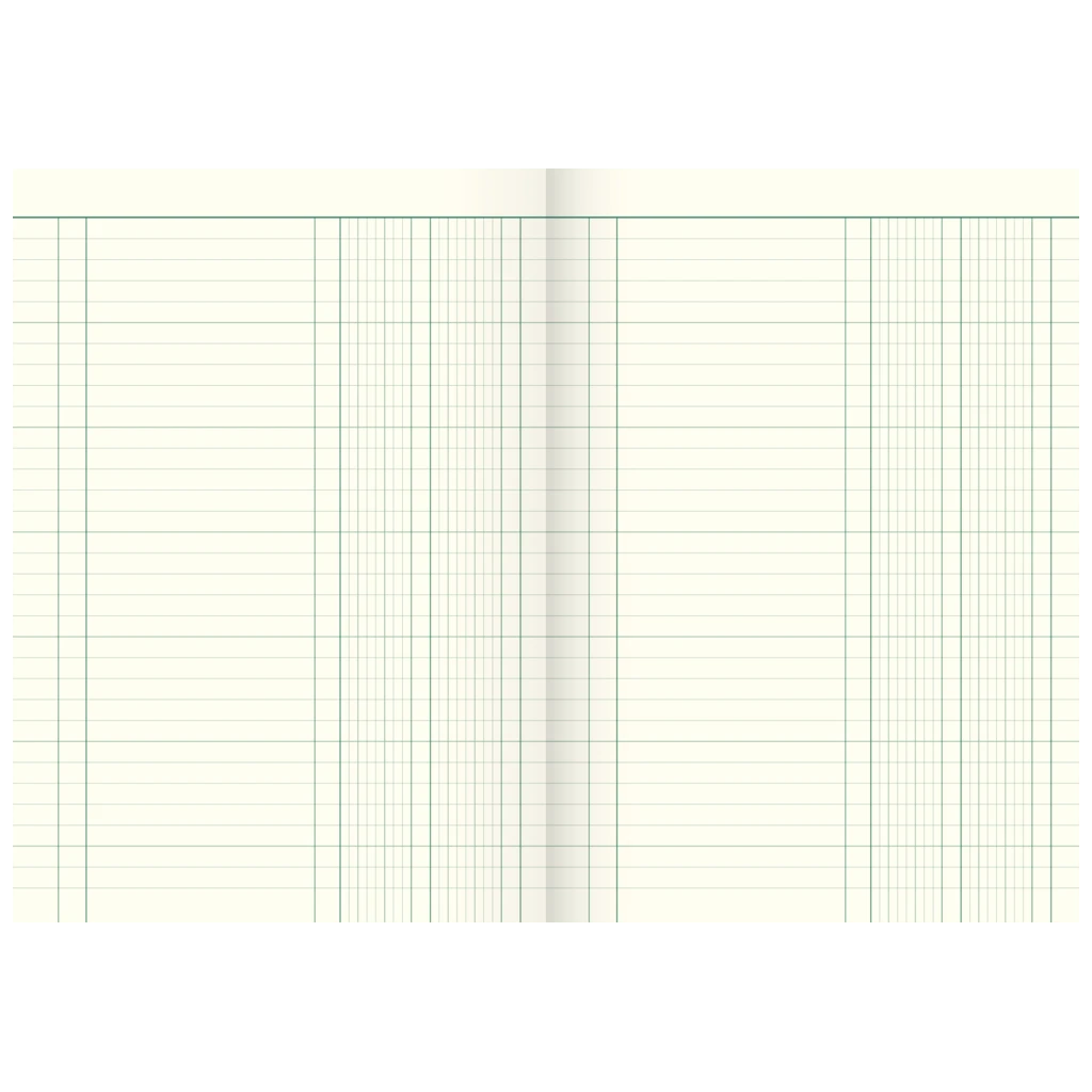 Spaltenbuch | A4, 192 Seiten, 2 Spalten, Karton, blau