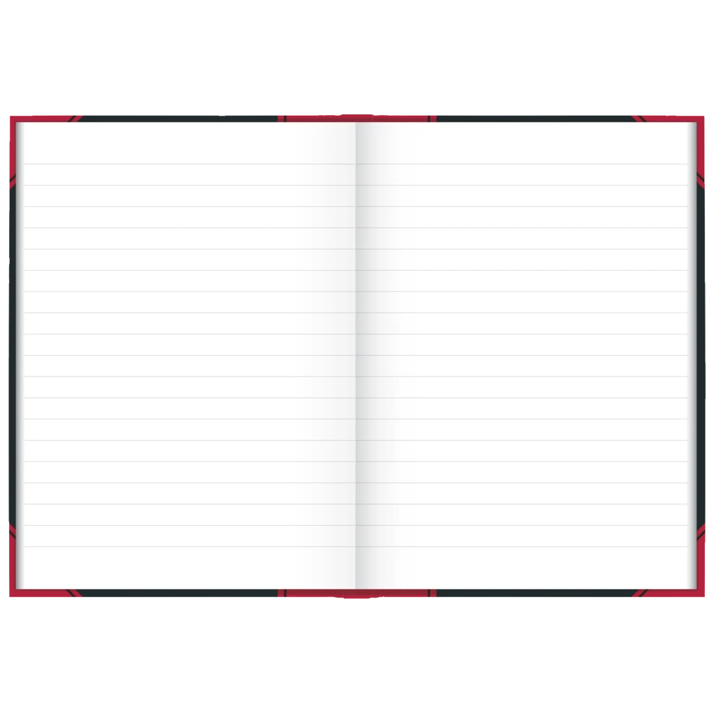 Notizbuch Chinabuch | A6, liniert, schwarz